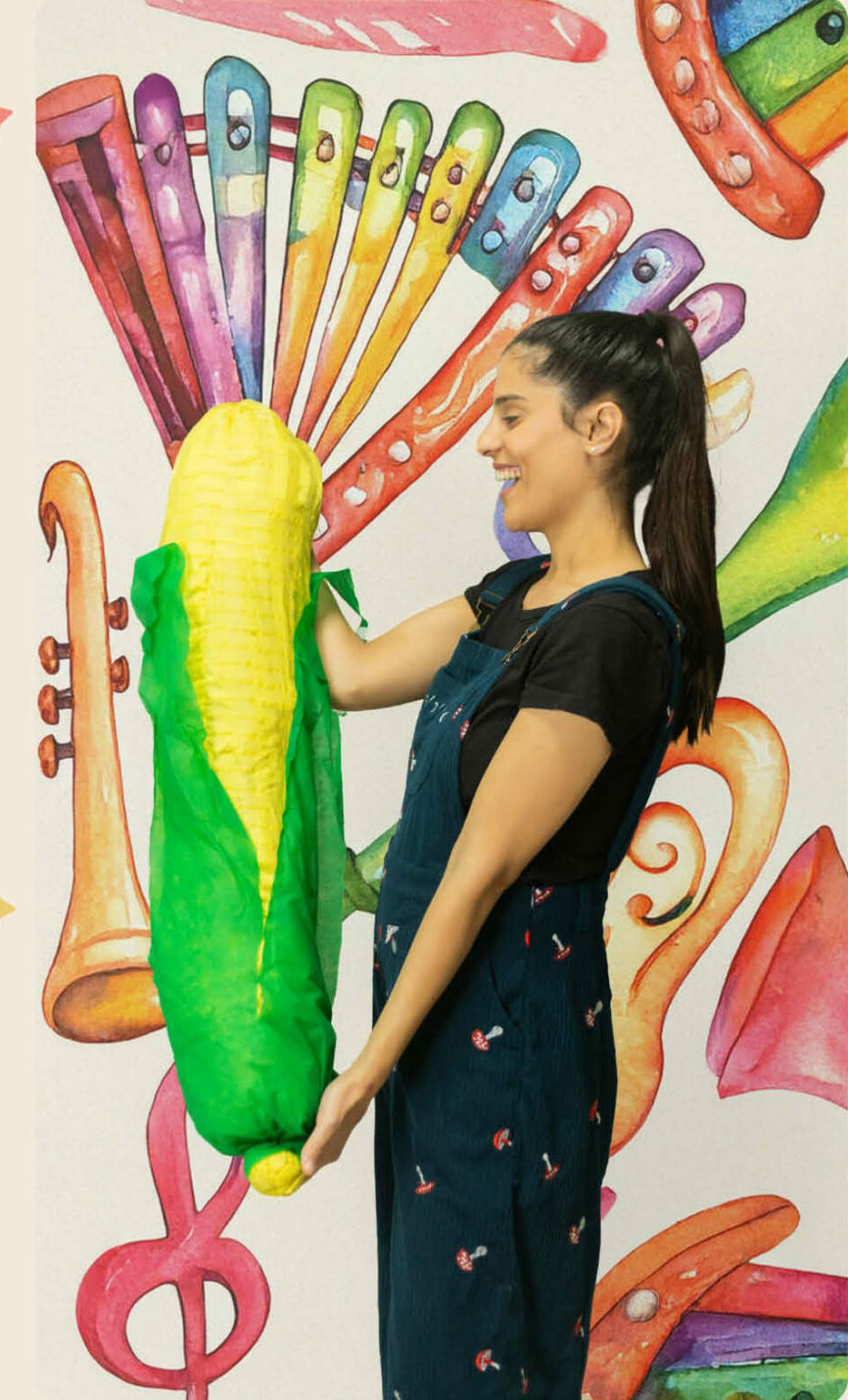 שעת סיפור בתנועה עם "סיפורותם" – תירס לכולם